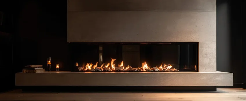 Gas Fireplace Ember Bed Design Services in Leesburg, Florida