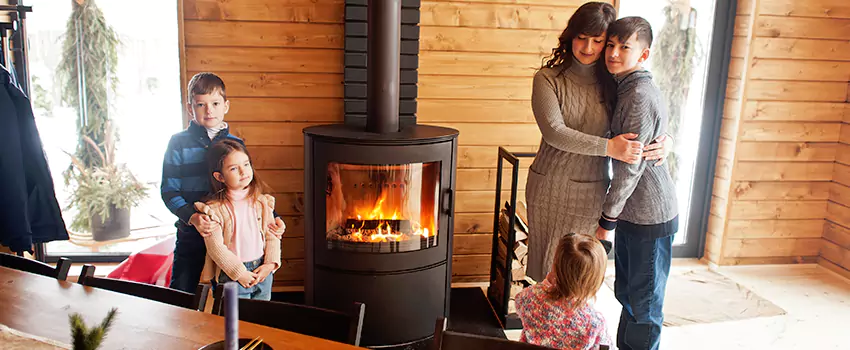Morso Cast Iron Fireplace Insert Installation in Leesburg, Florida
