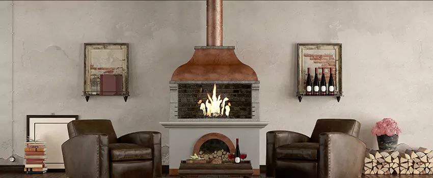 Thelin Hearth Products Providence Pellet Insert Fireplace Installation in Leesburg, FL