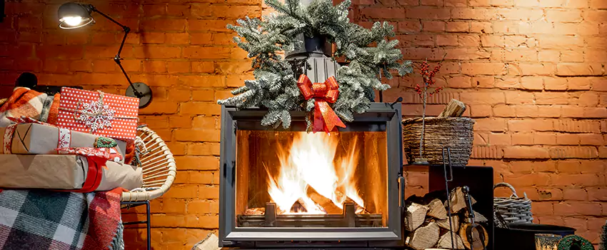 Travis Industries Linear Gas Fireplace Installation in Leesburg, Florida
