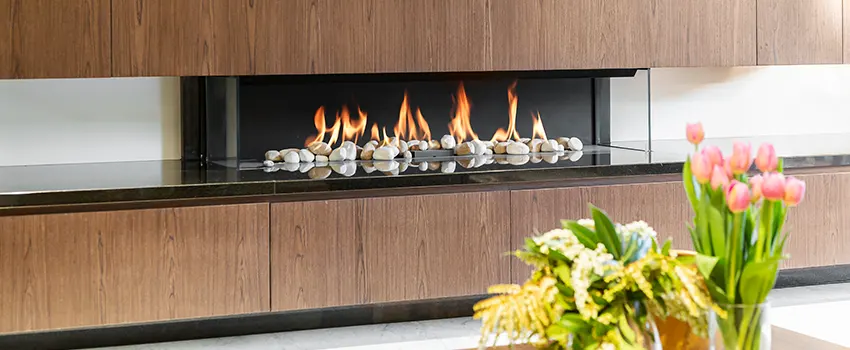 Double-height Fireplace Design Refurbishment in Leesburg, Florida