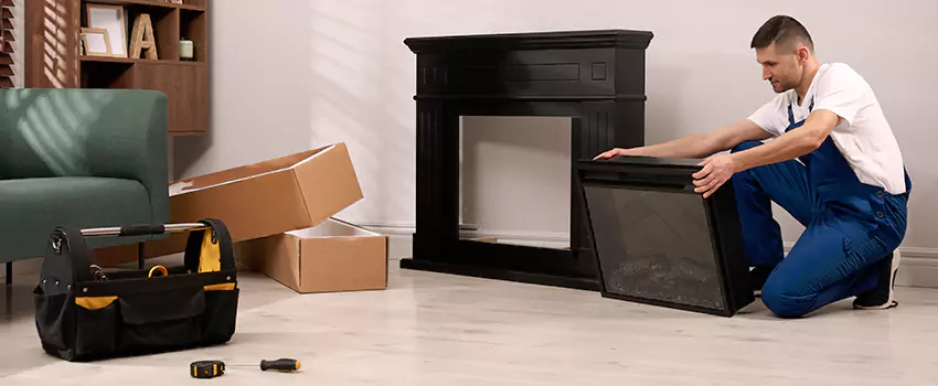 Old Rusted Metal Fireplace Repair And Replacement in Leesburg, FL